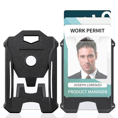 Uniclife Heavy Duty Badge Holder – 2 Pack