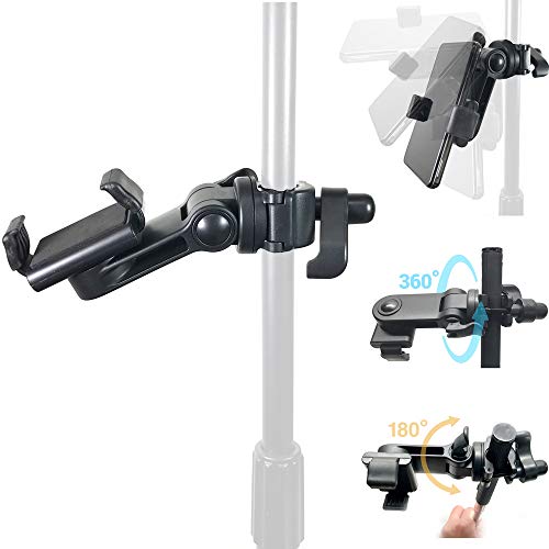 Universal Music Microphone Mic Stand Smartphone Mount