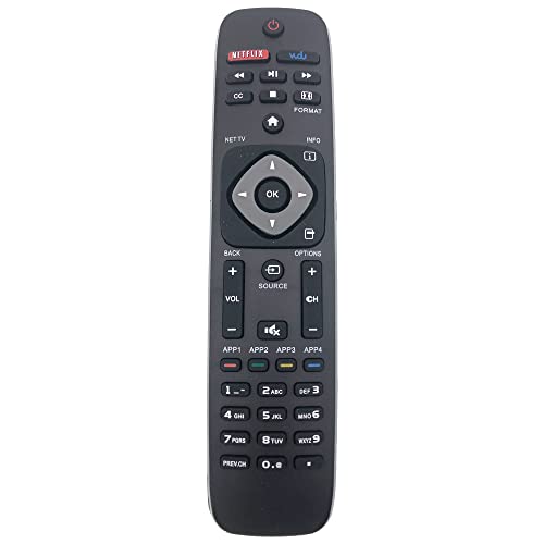 Universal Remote Control Compatible with Philips LED TV and Blu-ray DVD