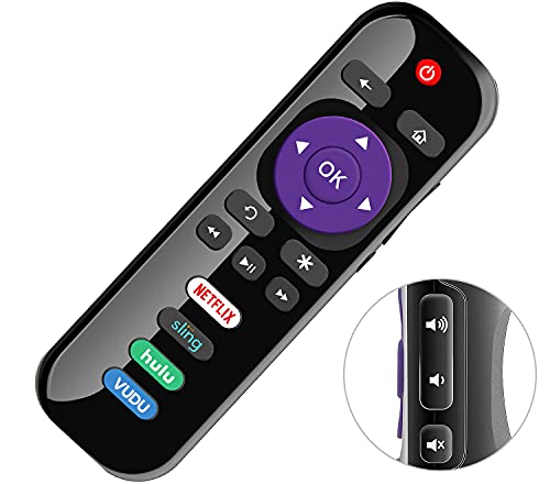 Universal Remote Control for TCL Roku Smart TVs