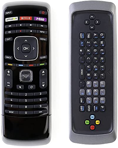 Universal Remote Control for Vizio Smart TV - Universal Compatibility and Dual Side QWERTY Keyboard