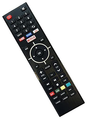 Universal Replacement Remote for All SANYO TV, LCD, LED, Smart TVs - No Setup Required