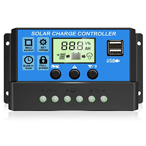 [Upgraded] 30A Solar Charge Controller