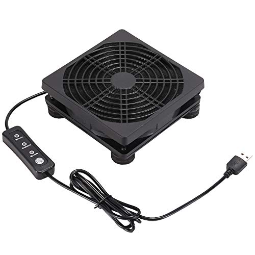 Upgraded USB Powered PC Router Fan