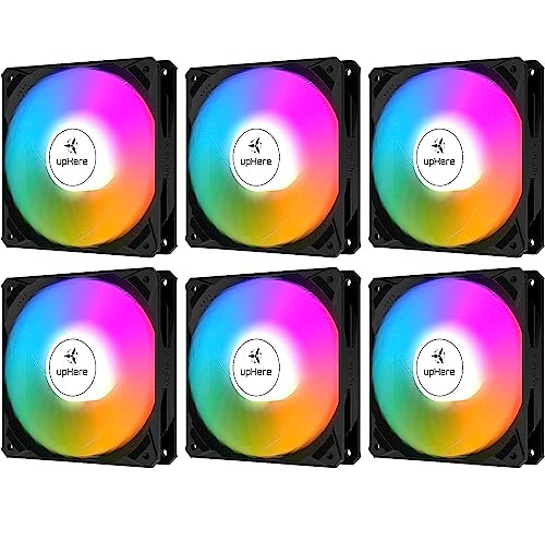upHere 120mm LED Cooling PC Fans