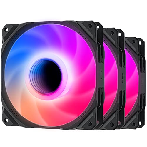 upHere RGB Case Fans: Stunning lighting effects and efficient cooling
