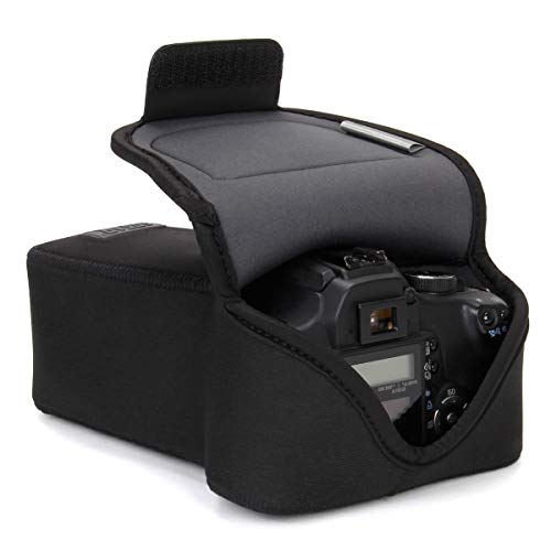 USA GEAR Camera Sleeve and Zoom Lens DSLR Camera Case