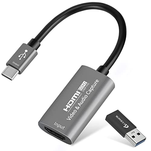 USB 3.0 HDMI to USB C Audio Capture Card