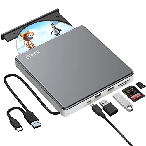 USB 3.0 Type C CD/DVD ROM Burner Portable Writer Player