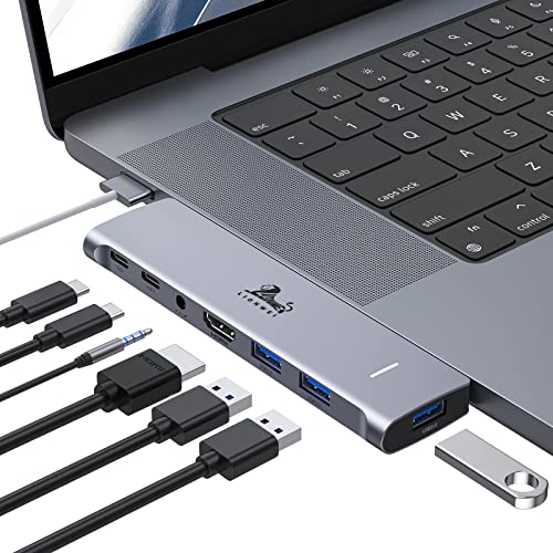 USB C Hub Adapter for MacBook Pro/Air