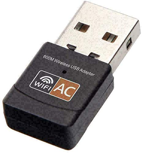 USB WiFi Adapter, AC600 Mbps Dual Band 2.4/5Ghz Wireless USB Mini WiFi Network Adapter