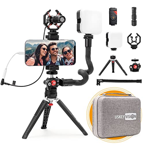 USKEYVISION Smartphone Video Kit: All-in-One Vloggers' Dream