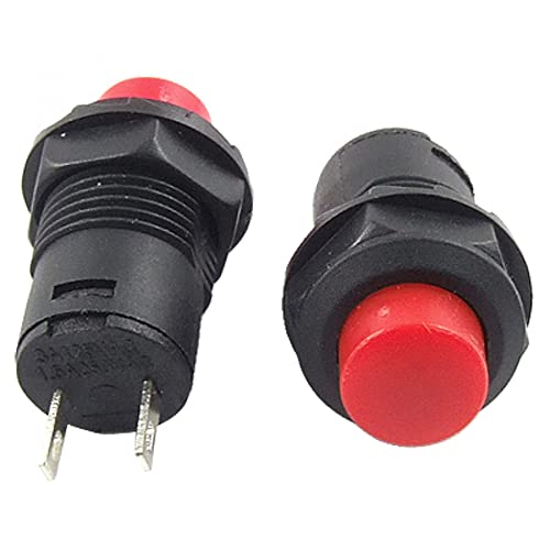 Uxcell Momentary Dash Off-(ON) N/O Push-Button Switch