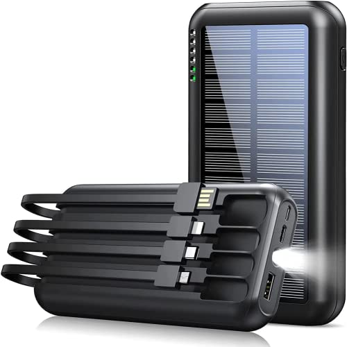 UYAYOHU Power-Bank-Solar-Portable-Charger