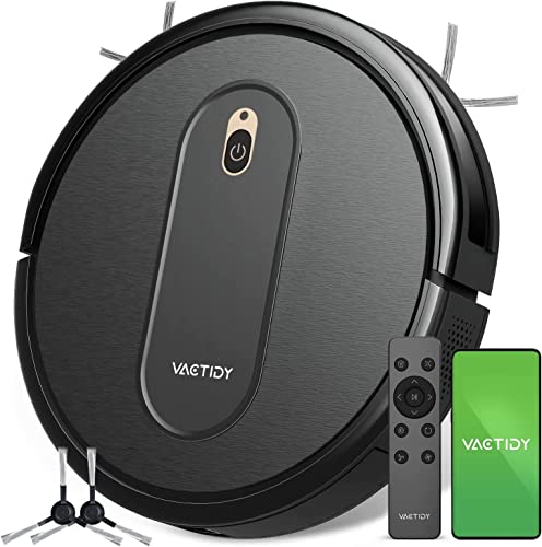 Vactidy 2000Pa Robot Vacuum: Powerful, Slim, and Convenient