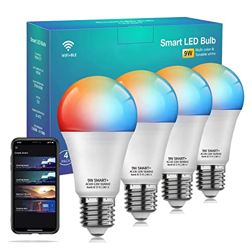 Vanance Smart Light Bulbs 4Pack