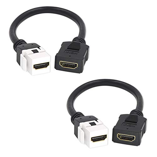 VCE HDMI Keystone Jack with Pigtail Cable