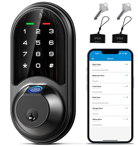Veise Smart Lock - Keyless Entry Door Lock with App Control