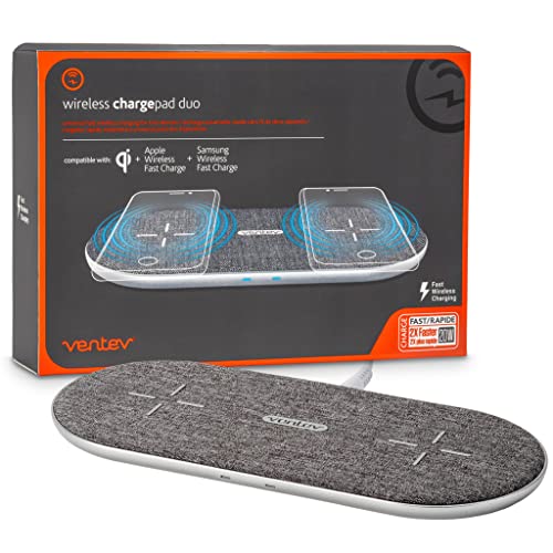 Ventev Wireless Chargepad Duo with Qi Technology