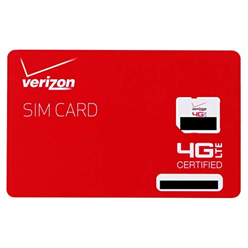 Verizon Wireless 4G LTE Micro SIM Card (BULKSIM-NFC-D)