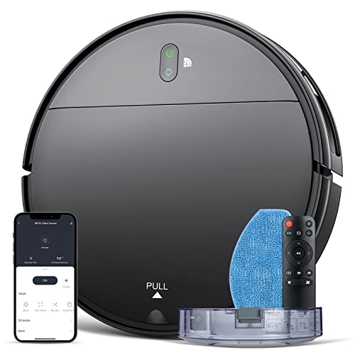 Versatile 2-in-1 Mopping Robot Vacuum with Smart App and Voice Control