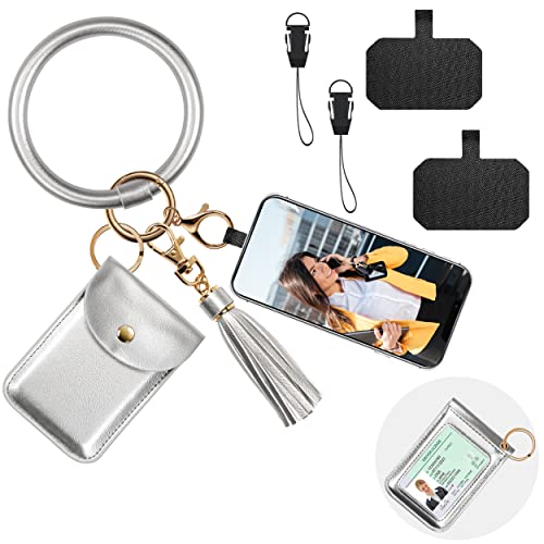 Versatile Phone Lanyard Bracelet with Wallet and Keychain