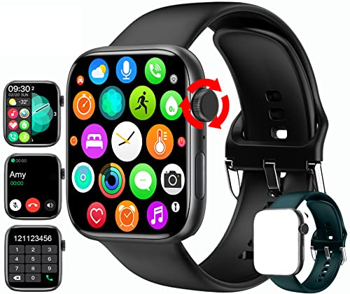 Versatile Smart Watch with Call Answering and Heart Rate Monitoring