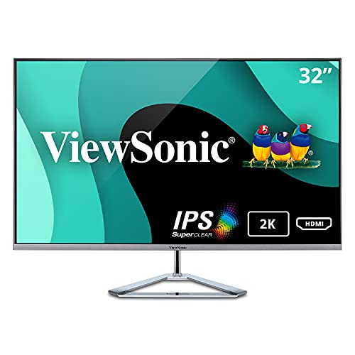 ViewSonic 32 Inch Widescreen IPS 1440p Monitor