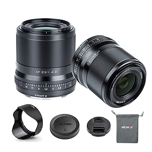 VILTROX 23mm F1.4 STM Auto Focus Prime Lens for Nikon Z-series