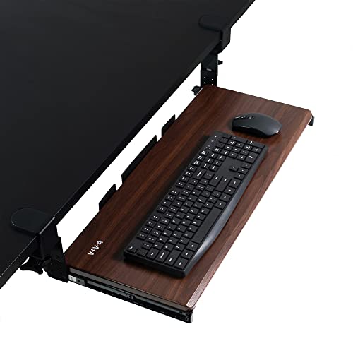 VIVO Large Adjustable Under Desk Keyboard Tray