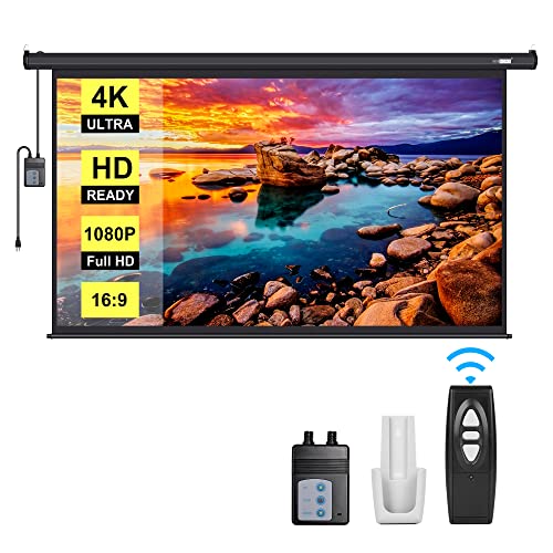 VIVOHOME 100" Electric Motorized Projector Screen