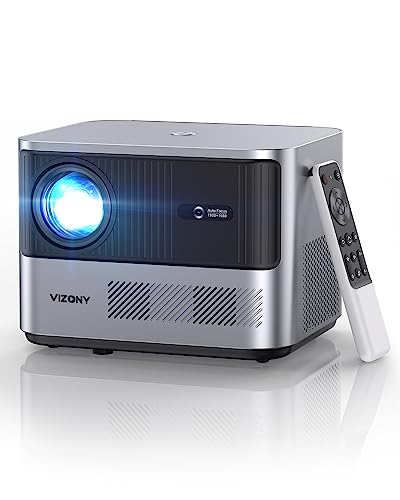 VIZONY FHD 1080P Projector: High-Quality, Portable Home Movie Entertainment