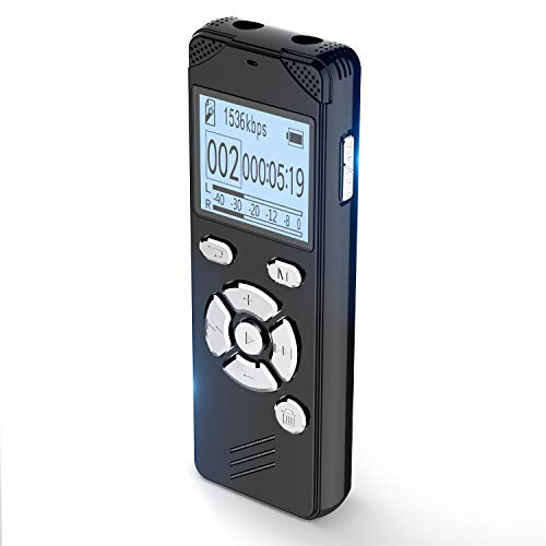 Voice Activated Recorder with Playback - 32GB