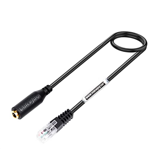 VoiceJoy Headset Adapter Cable Converter for Cisco Unified Office Telephone