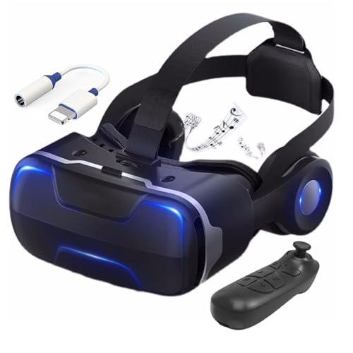 VR Goggles with Headphones for Kids