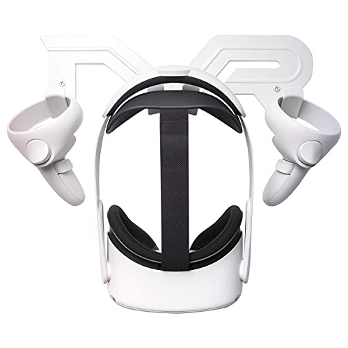 VR Headset and Controller Wall Mount Storage Stand Hook