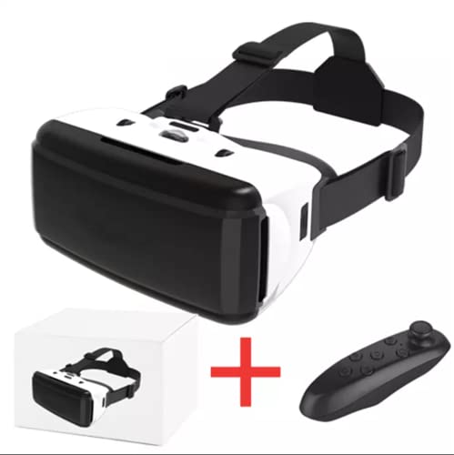 VR Headset with Hand Remote for iPhone and Android