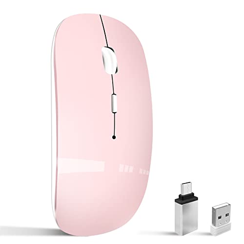 Vxeei Wireless Mouse – Rechargeable Dual Mode Silent Cordless Mouse