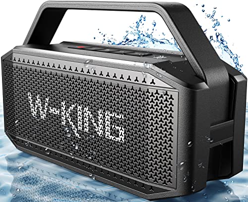 W-KING Portable Bluetooth Speakers with Subwoofer