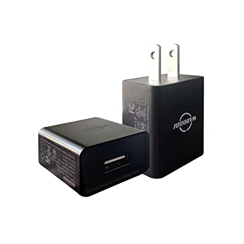 WADDDDI USB A Charger 1A/5V - Compact and Portable Wall Plug for USB Devices