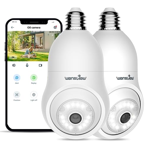 wansview Bulb Security Camera Outdoor