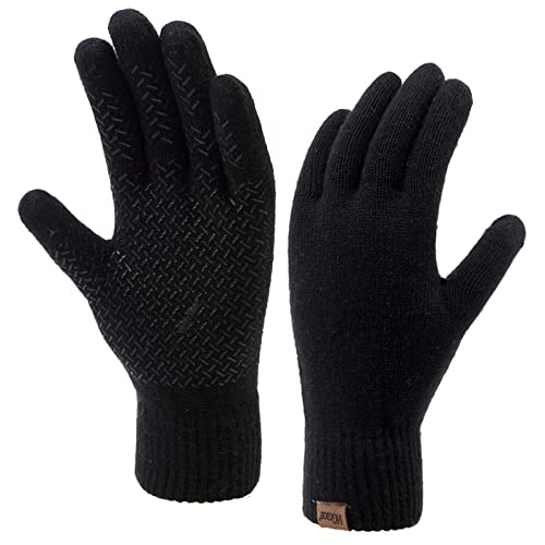 Warm Lined Anti-Slip Knit Texting Glove