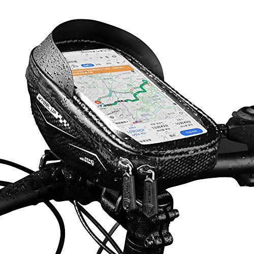 Waterproof Bike Handlebar Bag with Phone Holder