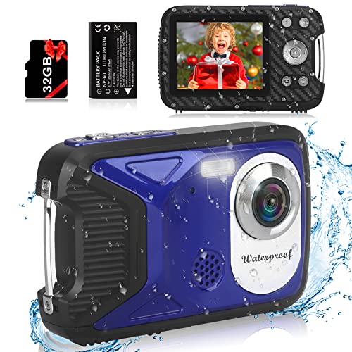 Waterproof Digital Camera HD 1080P 36MP Compact Digital Camera for Kids