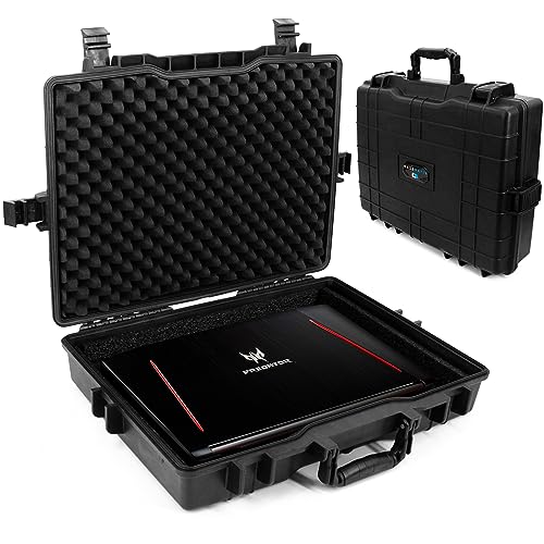 Waterproof Laptop Hard Case for 15-17 inch Gaming Laptops and Accessories