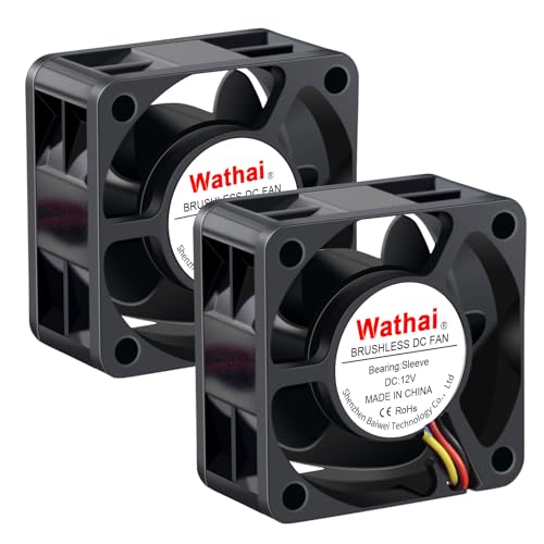 Wathai 40mm x 20mm 3pin Computer Case Fan