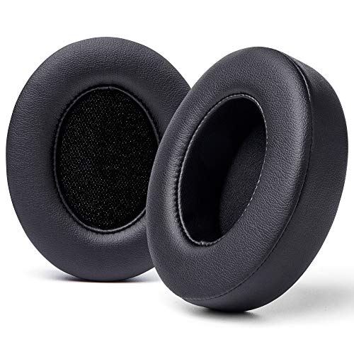 WC Wicked Cushions Replacement Ear Pads for Beats Studio 2 & 3 (B0501, B0500) Wired & Wireless | Does NOT Fit Beats Solo | Softer PU Leather, Enhanced Foam & Stronger Adhesive | Black