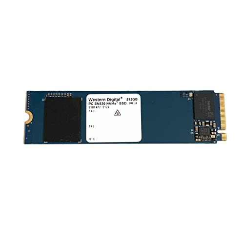 WD 512GB SSD PC SN530 M.2 2280 PCIe Gen3 x4 NVMe SDBPNPZ-512G