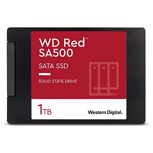 WD Red SA500 NAS 3D NAND Internal SSD - Reliable Storage for NAS Systems
