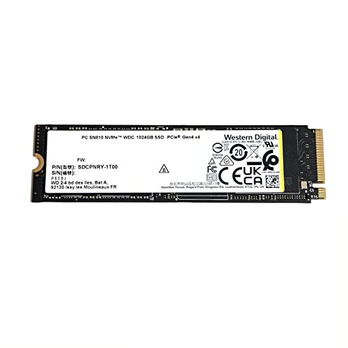 WD SSD 1TB PCIe 4.0 NVMe M.2 2280 Solid State Drive